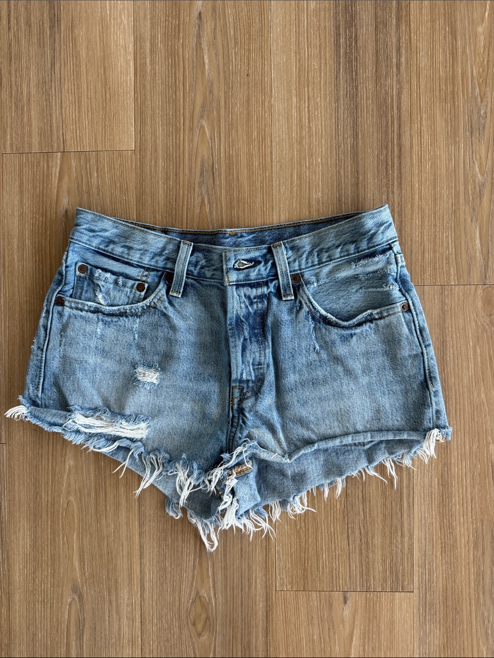 Levi's Women’s 501 Cutoff Denim Shorts